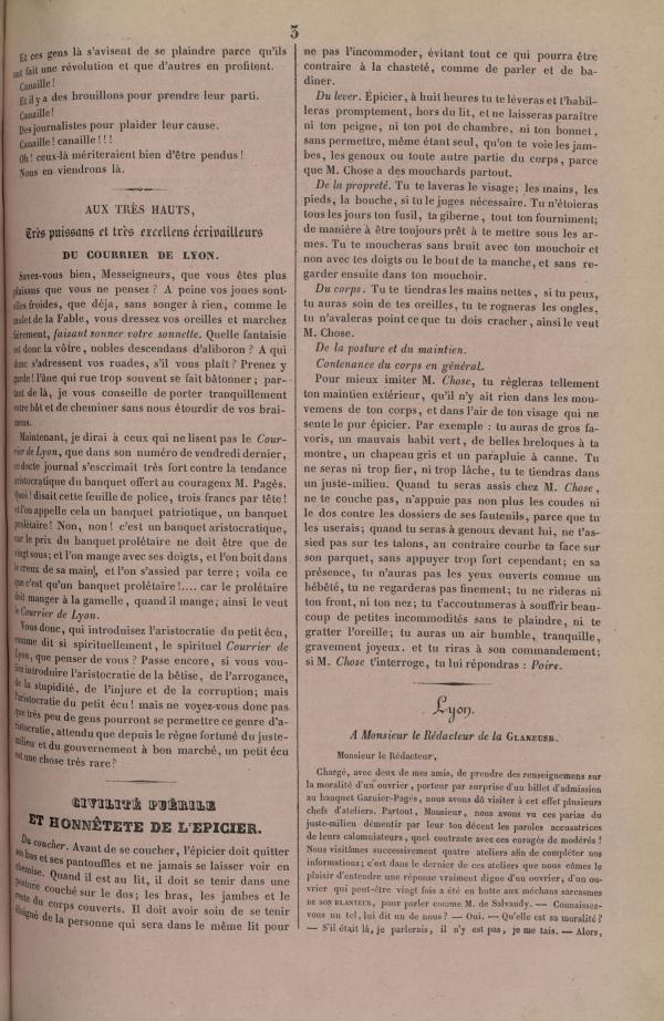 
						Affichage en mode lecture de la page
					