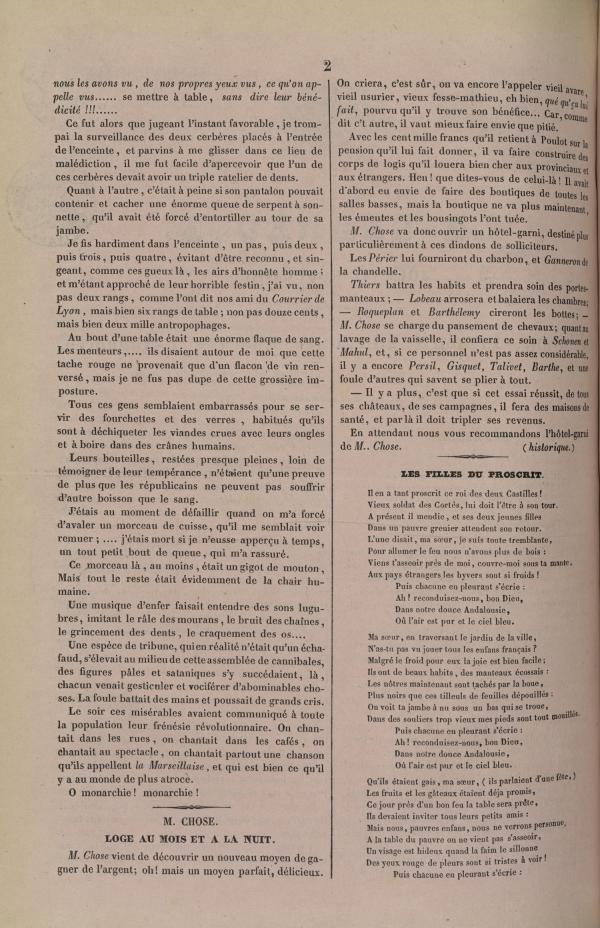 
						Affichage en mode lecture de la page
					