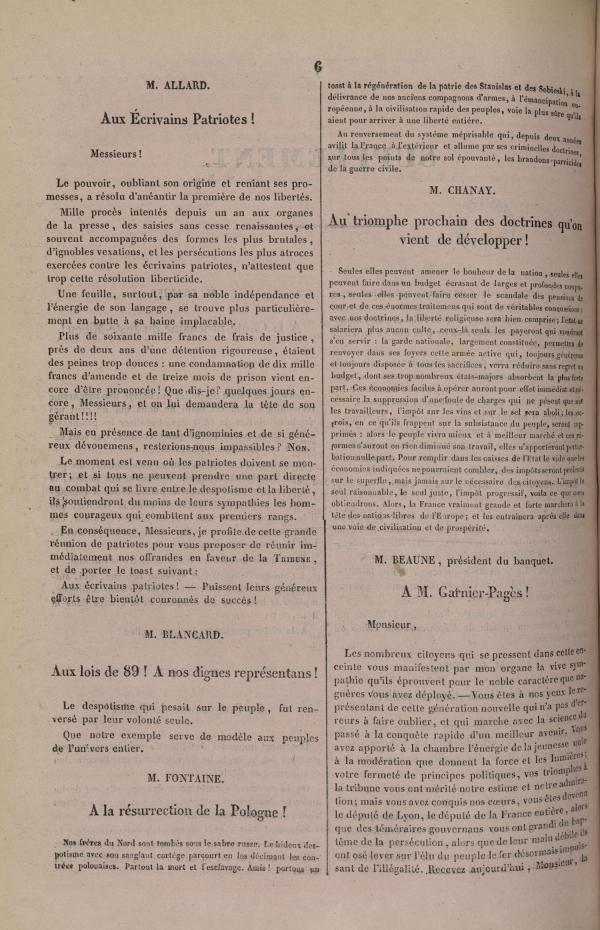 
						Affichage en mode lecture de la page
					
