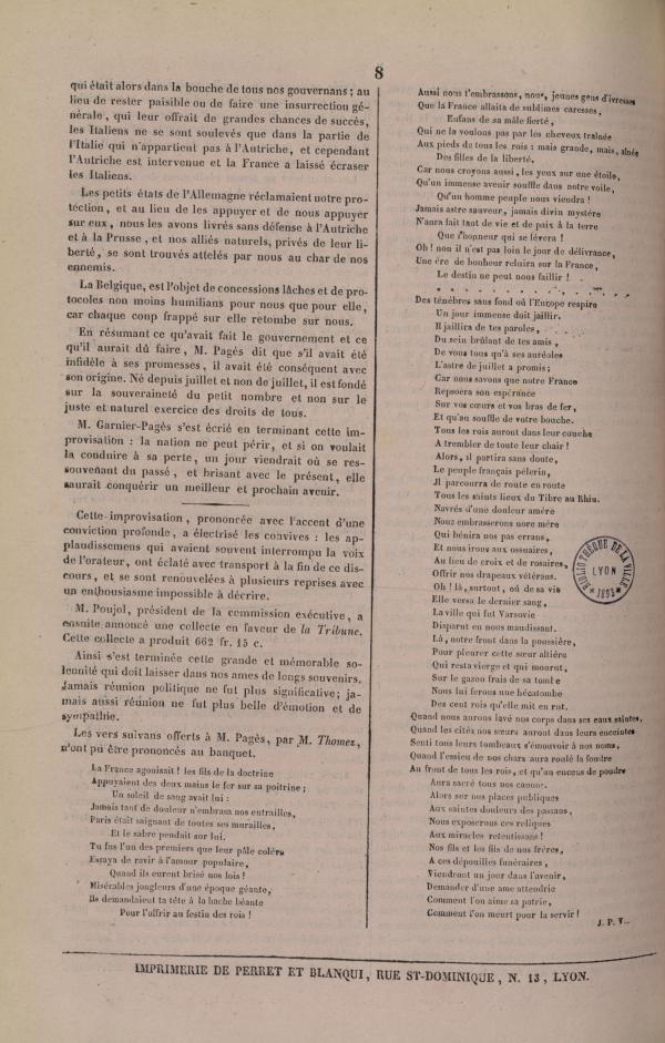 
						Affichage en mode lecture de la page
					