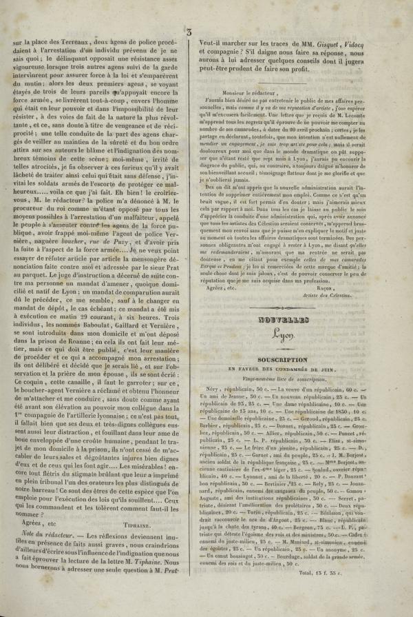 
						Affichage en mode lecture de la page
					