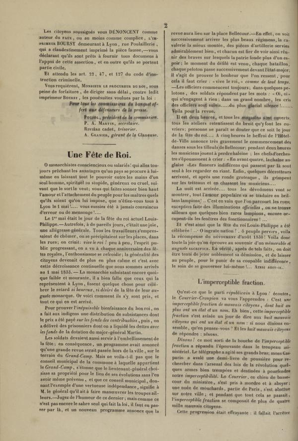 
						Affichage en mode lecture de la page
					