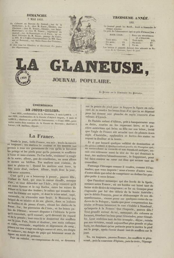 
						Affichage en mode lecture de la page
					