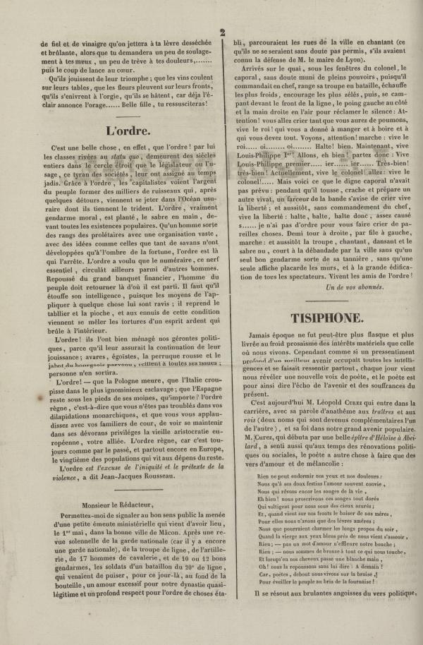 
						Affichage en mode lecture de la page
					