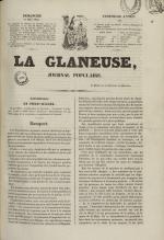 La Glaneuse : journal populaire, N°185, pp. 1