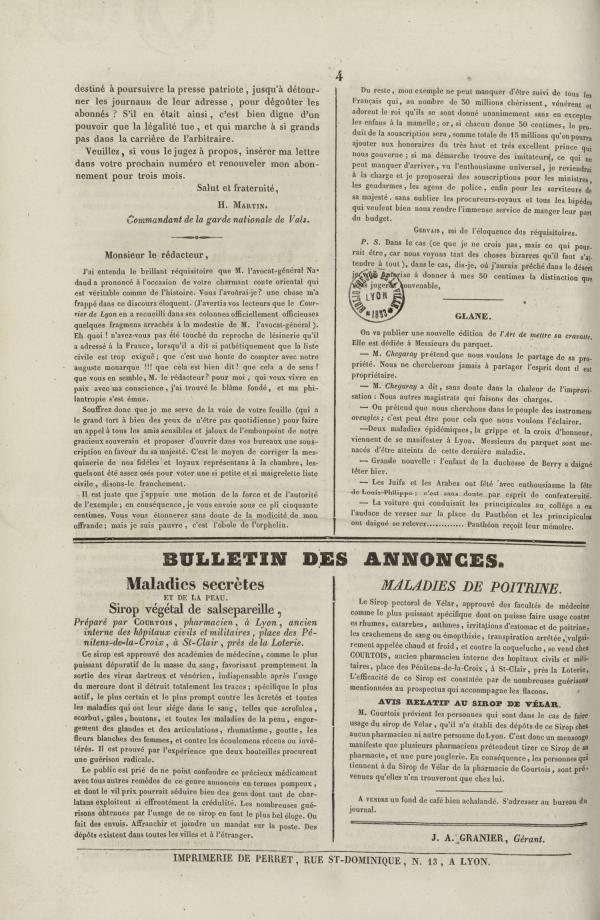 
						Affichage en mode lecture de la page
					