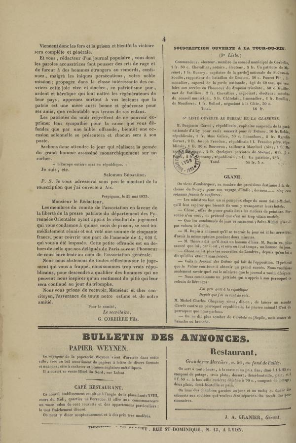 
						Affichage en mode lecture de la page
					