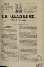 La Glaneuse : journal populaire, N°199, pp. 1