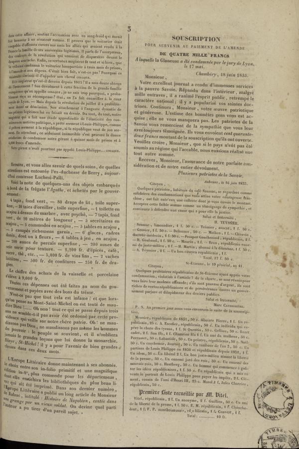 
						Affichage en mode lecture de la page
					