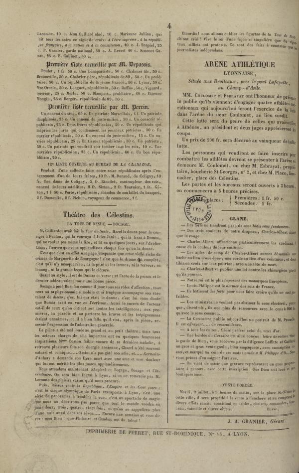
						Affichage en mode lecture de la page
					