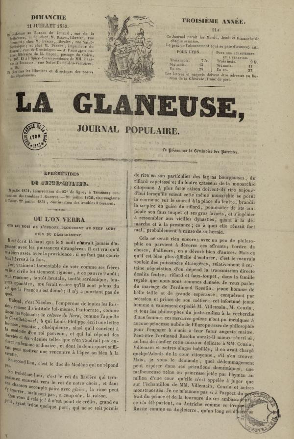 
						Affichage en mode lecture de la page
					