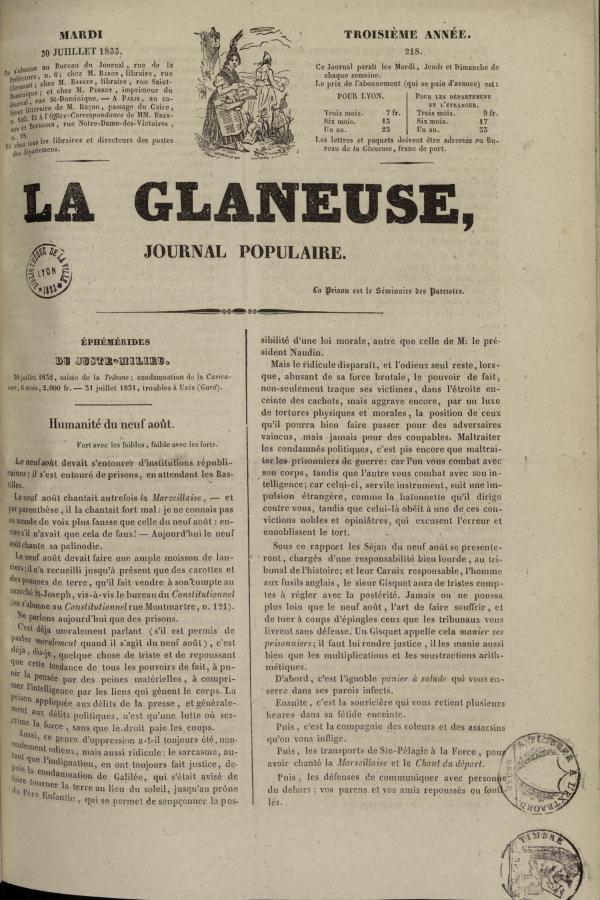 
						Affichage en mode lecture de la page
					