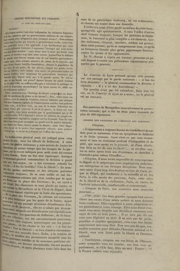 
						Affichage en mode lecture de la page
					