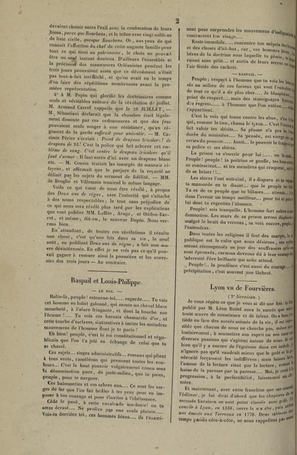 
						Affichage en mode lecture de la page
					