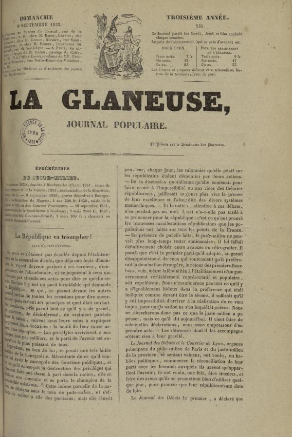 
						Affichage en mode lecture de la page
					