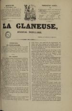 La Glaneuse : journal populaire, N°238, pp. 1