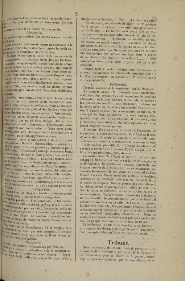 
						Affichage en mode lecture de la page
					