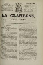 La Glaneuse : journal populaire, N°254