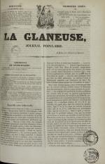La Glaneuse : journal populaire, N°256