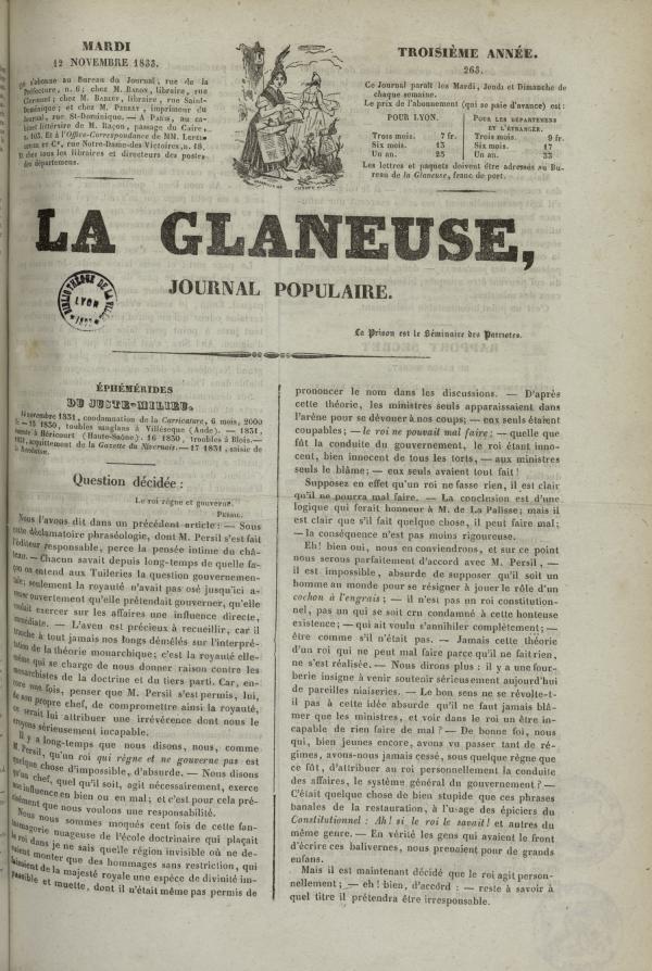 
						Affichage en mode lecture de la page
					