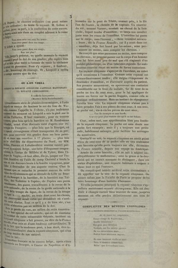 
						Affichage en mode lecture de la page
					