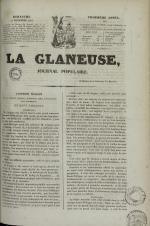 La Glaneuse : journal populaire, N°283, pp. 1