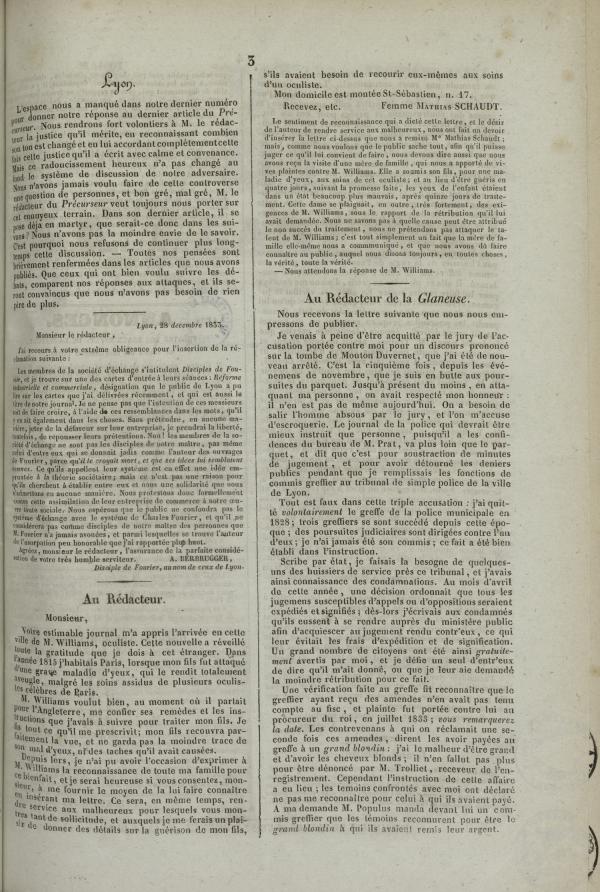 
						Affichage en mode lecture de la page
					