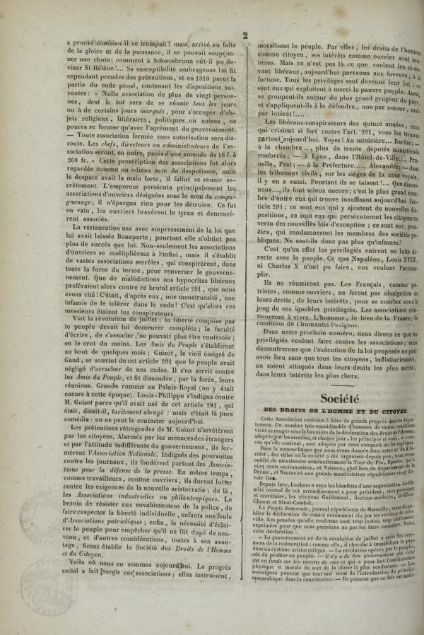 
						Affichage en mode lecture de la page
					