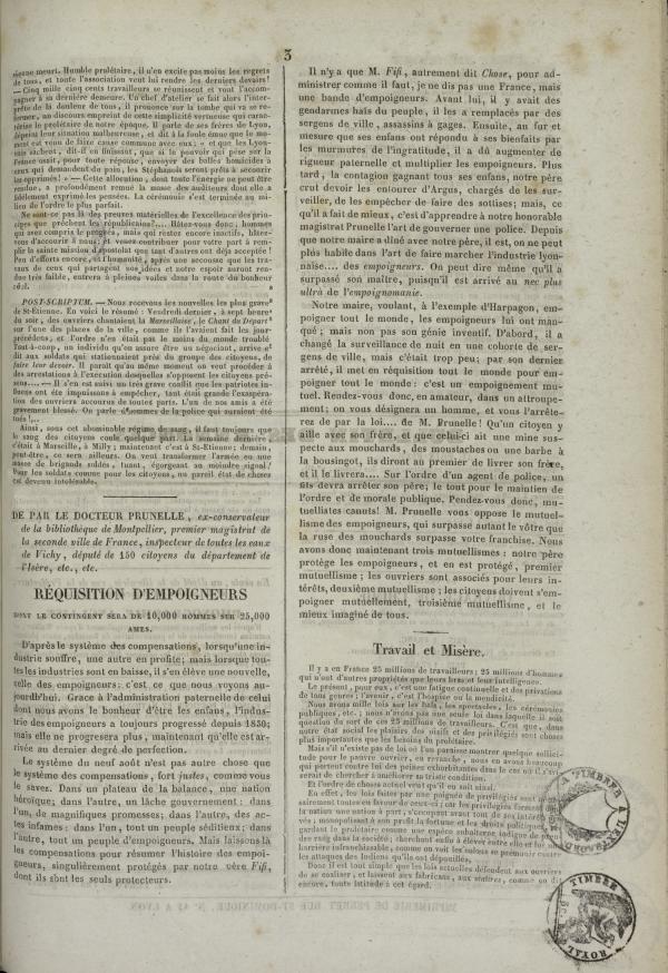 
						Affichage en mode lecture de la page
					