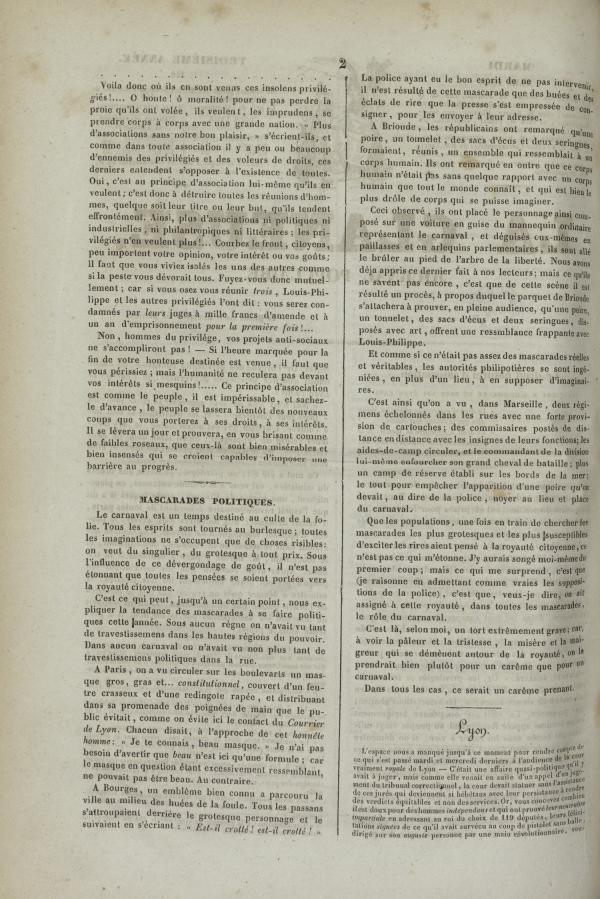 
						Affichage en mode lecture de la page
					