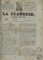 La Glaneuse : journal populaire, N°318, pp. 1