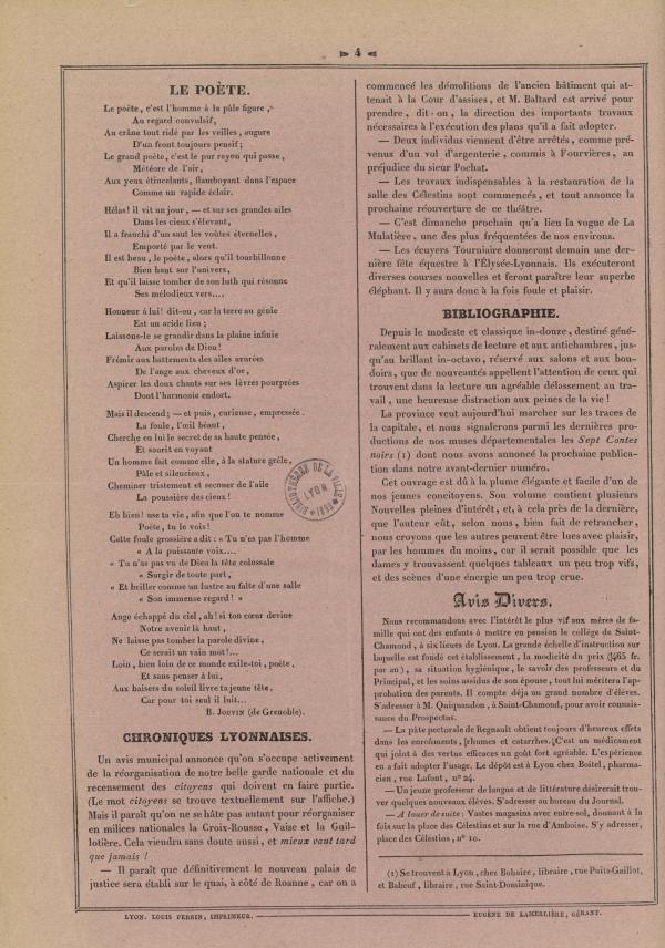 
						Affichage en mode lecture de la page
					