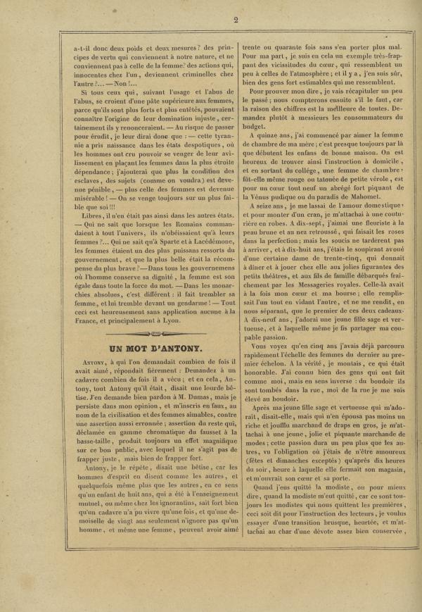 
						Affichage en mode lecture de la page
					
