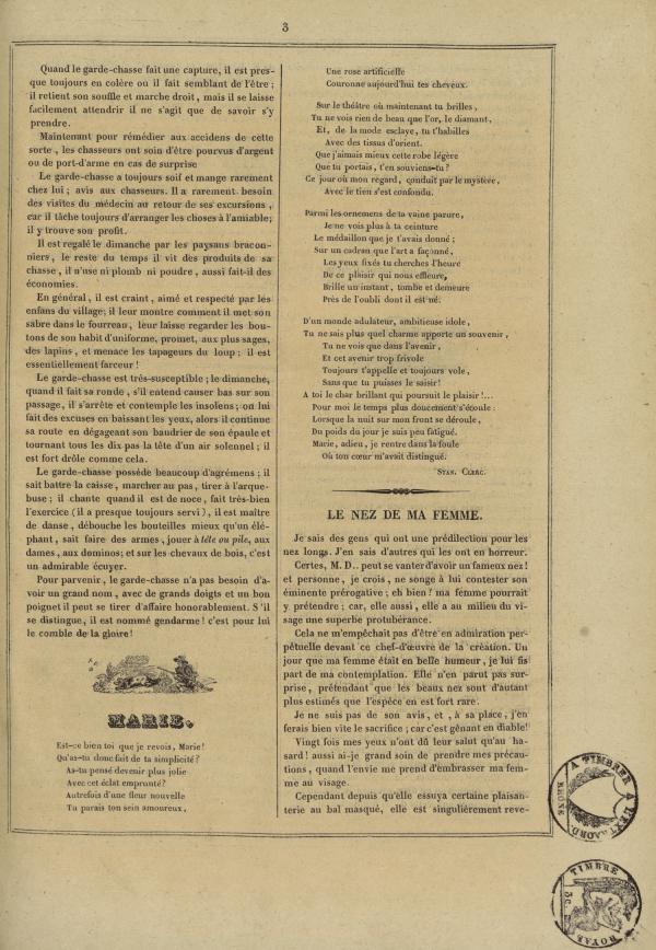 
						Affichage en mode lecture de la page
					