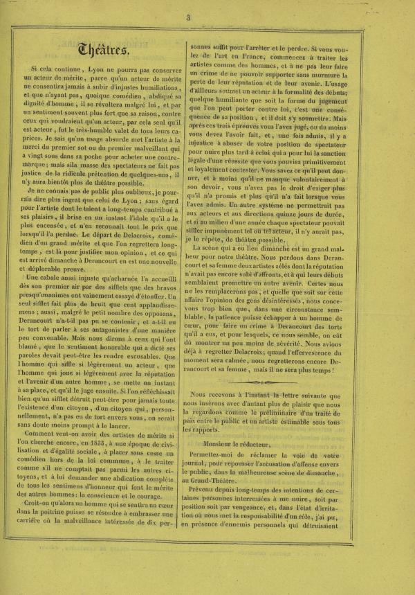 
						Affichage en mode lecture de la page
					