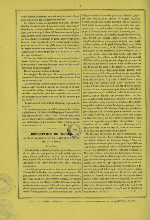 
						Affichage en mode lecture de la page
					