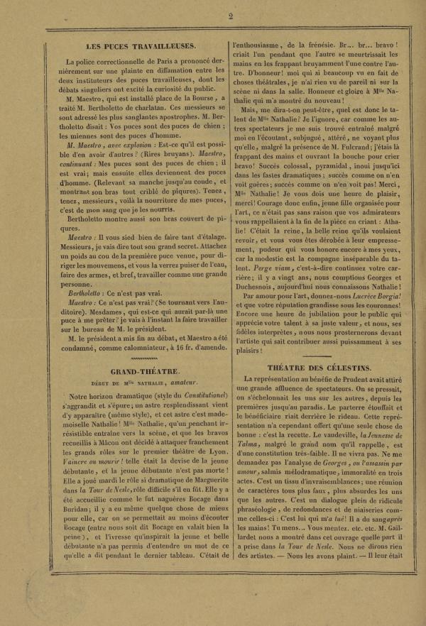 
						Affichage en mode lecture de la page
					