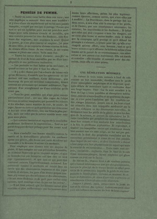 
						Affichage en mode lecture de la page
					