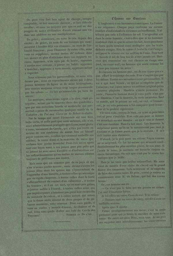 
						Affichage en mode lecture de la page
					