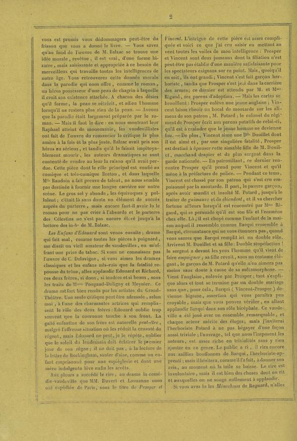 
						Affichage en mode lecture de la page
					