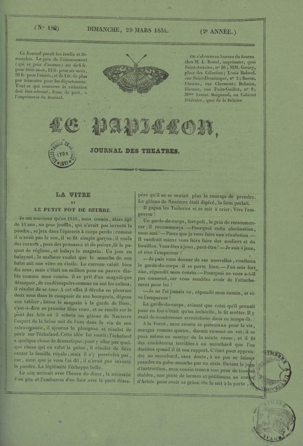 
						Affichage en mode lecture de la page
					