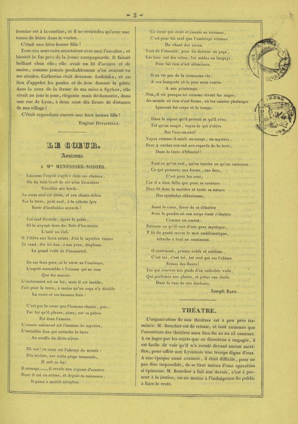 
						Affichage en mode lecture de la page
					