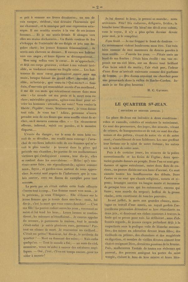 
						Affichage en mode lecture de la page
					