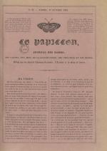 Le Papillon : journal de l'entr'acte - littérature, arts, poésie, nouvelles, théatres, modes annonces, N°34, pp. 1