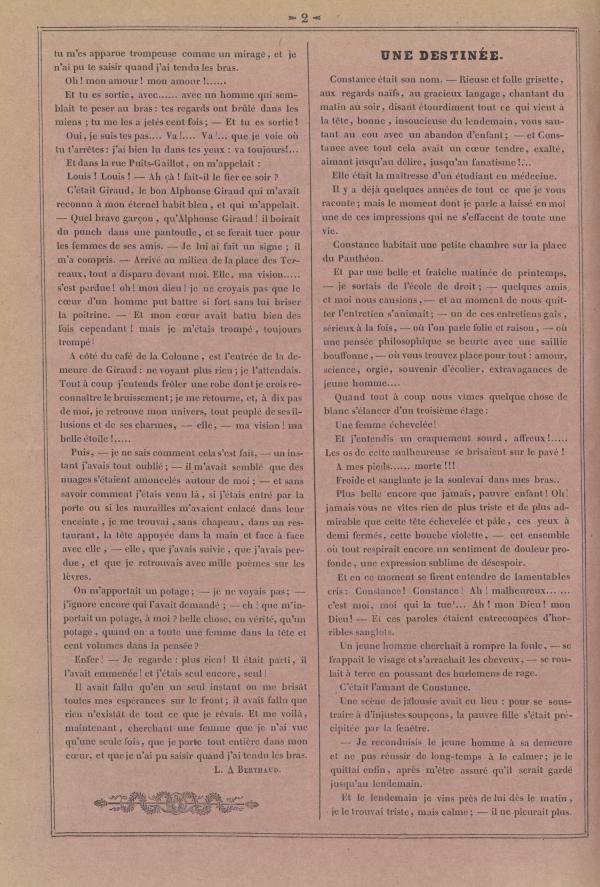 
						Affichage en mode lecture de la page
					