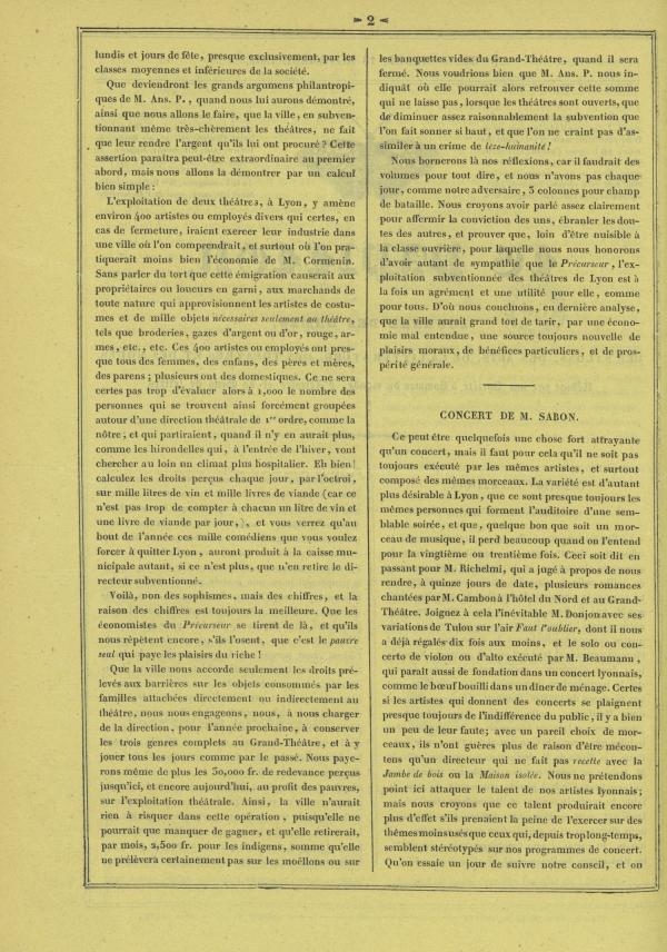 
						Affichage en mode lecture de la page
					
