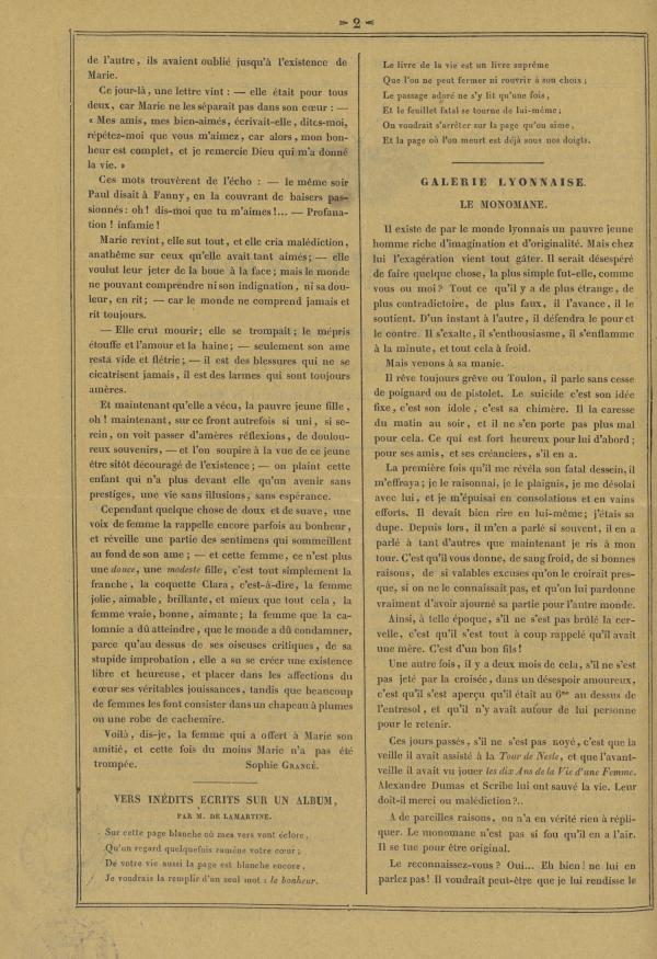 
						Affichage en mode lecture de la page
					