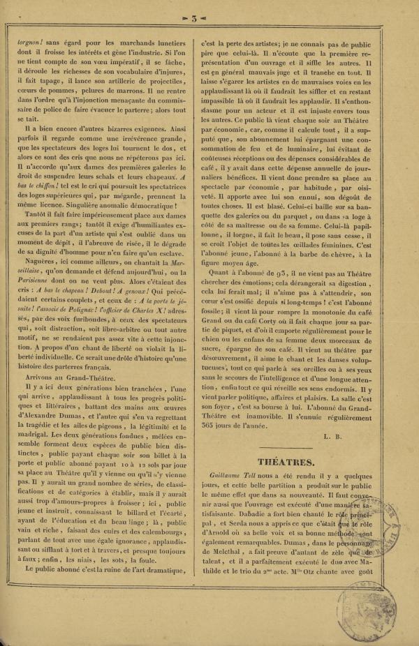 
						Affichage en mode lecture de la page
					