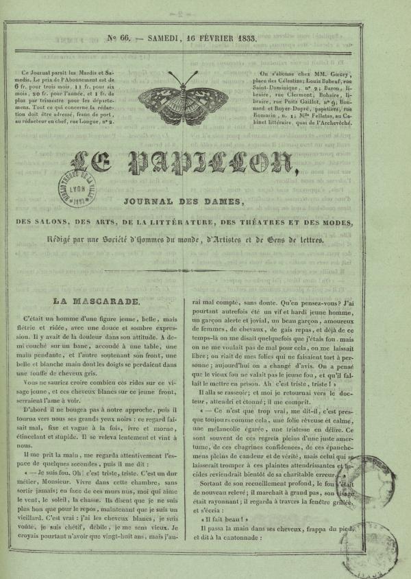 
						Affichage en mode lecture de la page
					