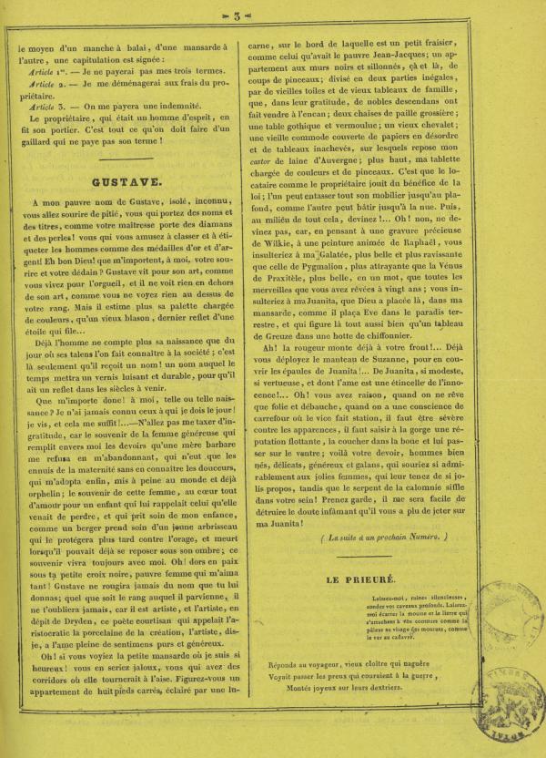 
						Affichage en mode lecture de la page
					